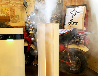 空間の除菌・消臭噴霧器